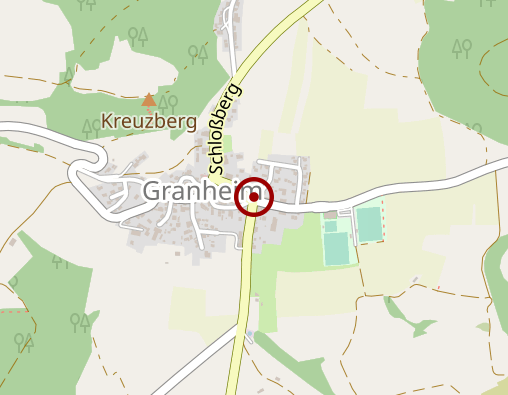 Karte: Seniorenbetreuung Haus Granheim