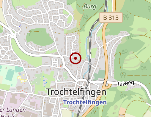 Karte: Freizeittreff (stundenweises Freizeitangebot) für Erwachsene mit Behinderung - Mariaberg, Hilfen nach Maß gGmbH