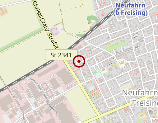 Karte: Trans - fair Personenbeförderungsservice Walter Kübelbäck