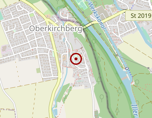 Karte: Kath. Sozialstation "Iller-Weihung"