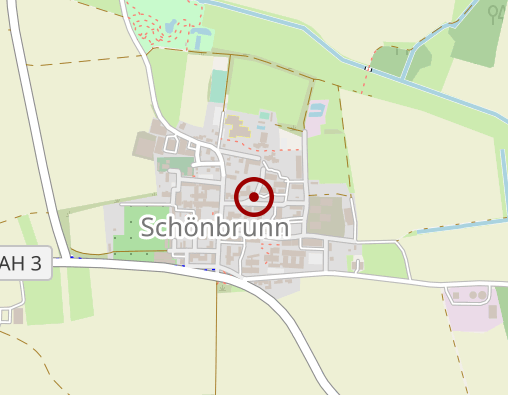 Karte: Franziskuswerk Schönbrunn Haus St. Korbinian