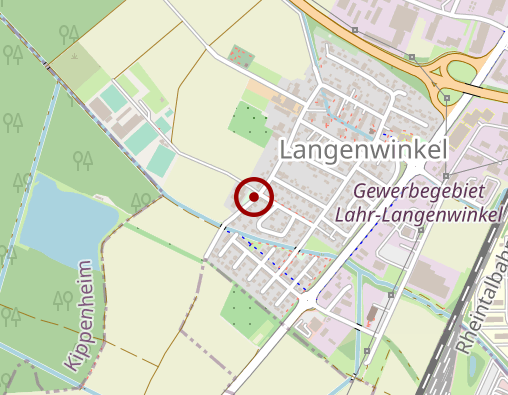 Karte: Johannes-Diakonie Mosbach Lahrer Werkstätten Stationäre Pflege