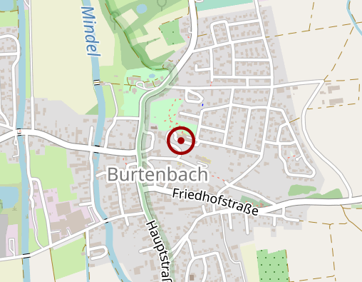 Karte: Diakoniezentrum Schertlinhaus- Ambulanter Dienst