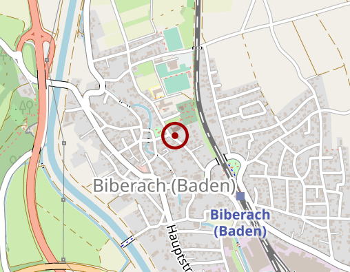 Karte: Betreuungs- und Entlastungsangebot in Gruppen - Betreuungsgruppe Biberach