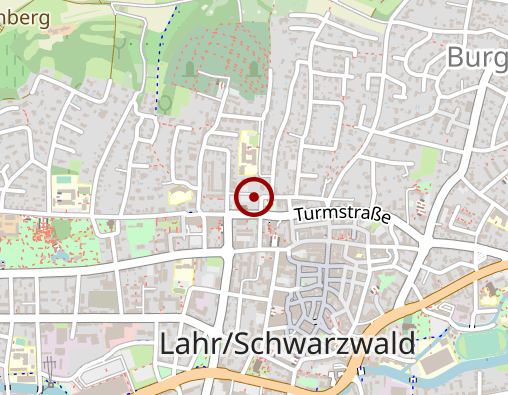 Karte: Zentrum für Psychiatrie Emmendingen / Psychiatrische Tagesklinik Lahr