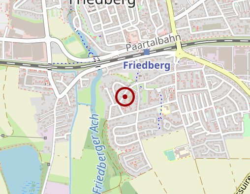 Karte: Pro Seniore Residenz Friedberg