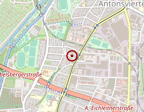 Karte: Apotheke an der Bergstraße