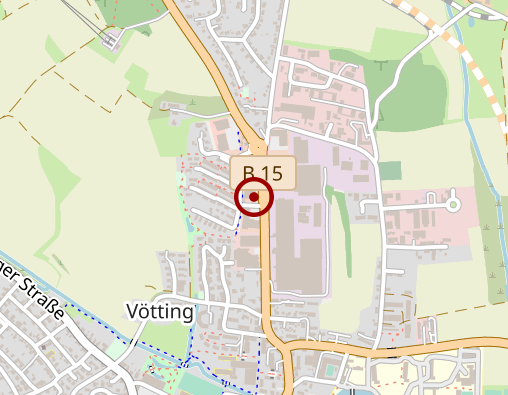 Karte: Vitalis Apotheke Taufkirchen