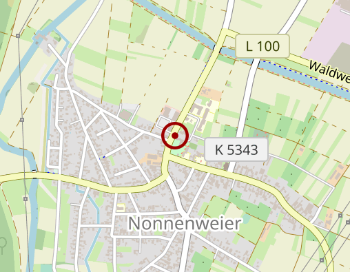 Karte: Pflegeeinrichtung Diakonissenhaus Nonnenweier