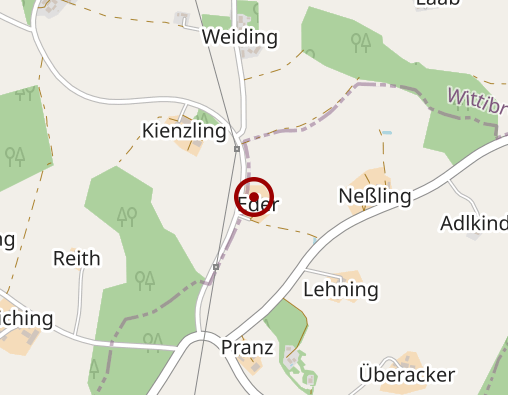 Karte: Krankengymnastik Praxis, Franziska Ranseder, Haslinger Hof