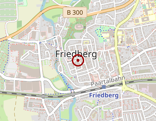 Karte: Ambulanter Pflegedienst Friedberg