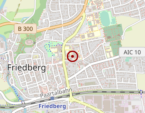 Karte: Krankenhaus Friedberg