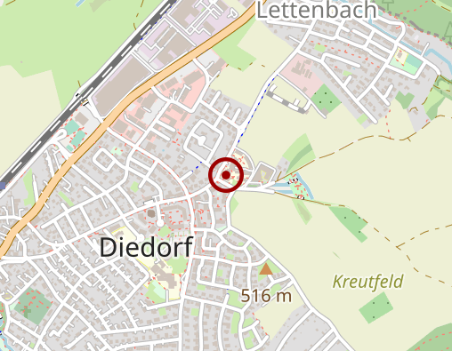 Karte: Seniorenzentrum Diedorf gemeinnützige Pflege- und Dienstleistungs- GmbH