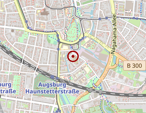 Karte: Altenhilfe Augsburg Sparkassen-Altenheim