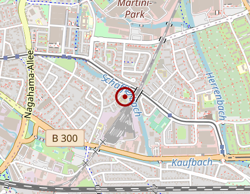 Karte: CASA REHA Seniorenpflegeheim "Am Schäfflerbach"