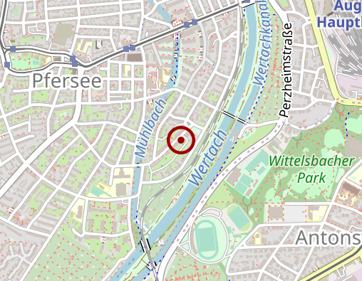 Karte: Tagespflege der Ökumenischen Sozialstation Gersthofen und Umgebung gGmbH