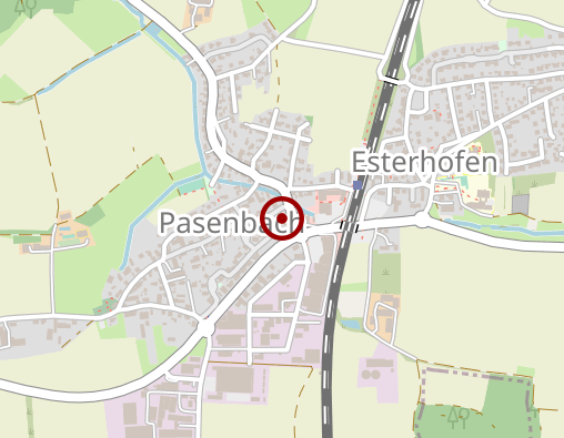 Karte: Sympathia Pflegezentrum Esterhofen