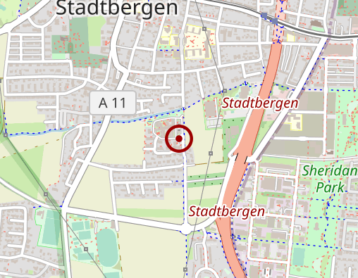 Karte: Dr. Georg Frank-Altenhilfe-Stiftung