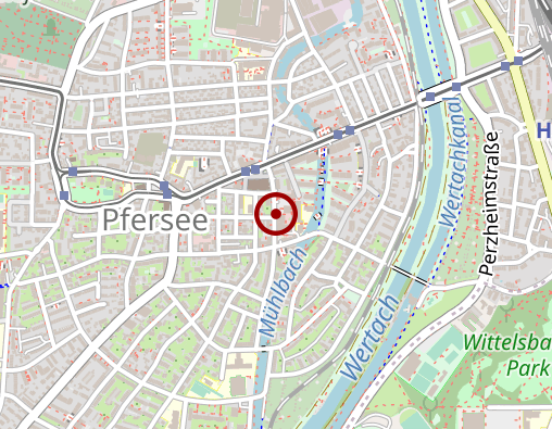 Karte: Apotheke im Pfersee-Park