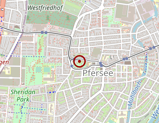 Karte: Physio Pfersee im Schloß