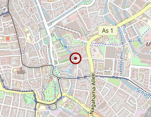 Karte: Evers Angelika Ärztin für Psychotherapie