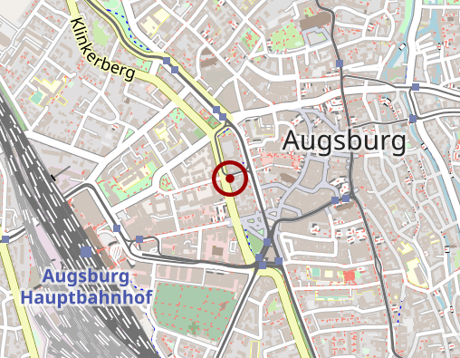 Karte: Physio-Well-Augsburg Physikalische Therapie