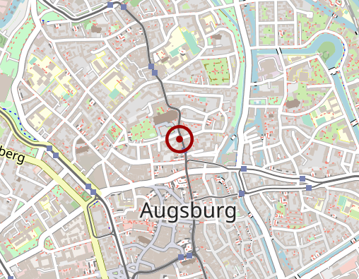 Karte: Hofapotheke St. Afra