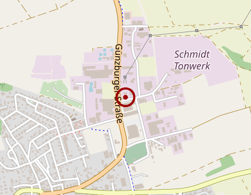 Karte: A.K. Taxi Günzburg