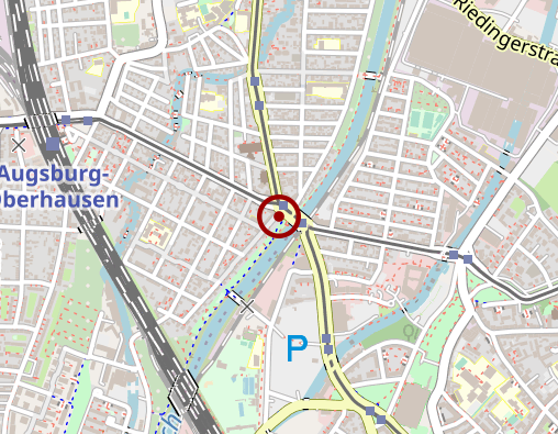 Karte: Apotheke an der Wertachbrücke