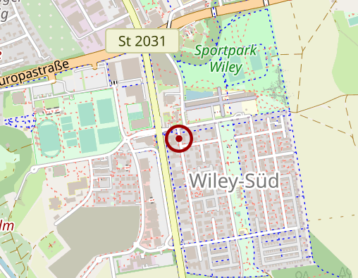 Karte: Außenstelle Praxis für Logopädie K. Rusch