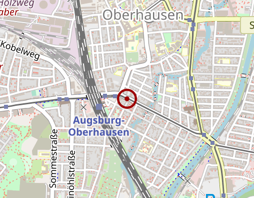 Karte: Apotheke am Oberhauser Bahnhof