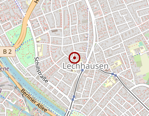 Karte: Sozialstation Augsburg-Lechhausen e. V