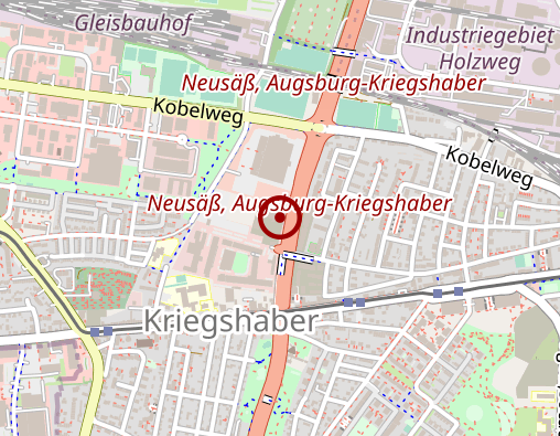 Karte: Berufliche Fortbildungszentren der Bayerischen Wirtschaft (bfz) gGmbH