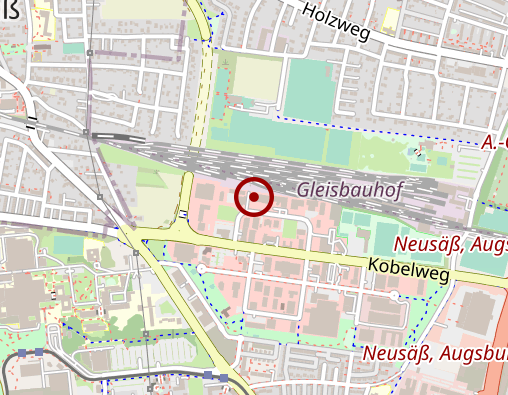 Karte: Cosmea Pflege Augsburg GmbH