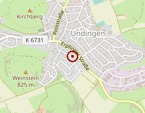 Karte: KVR Kraftverkehr Rau KG Personenbeförderung