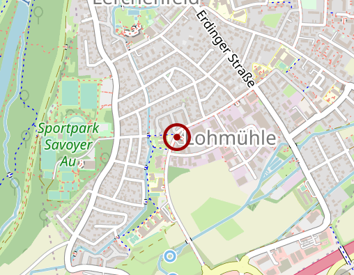 Karte: Therapiezentren Lerchenfeld