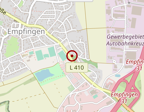 Karte: Pflegegemeinschaft Rosengarten