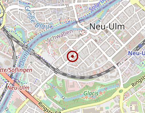 Karte: Hebting Regine Psychotherapeutische Heilpraktikerin