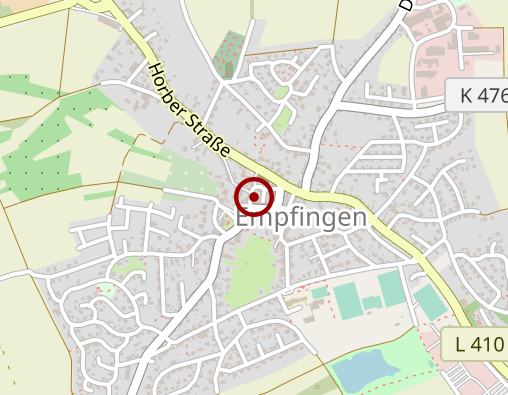 Karte: Betreuungsgruppe St. Fidelis, Empfingen