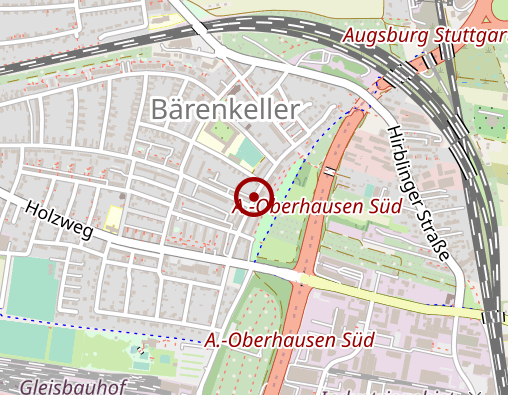 Karte: Caritative Dienste Augsburg Nord-West gGmbH