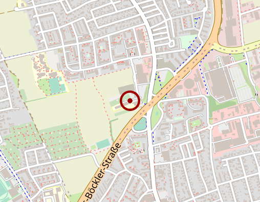 Karte: Sozialzentrum Hammerschmiede