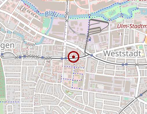 Karte: West-Apotheke Blaupark