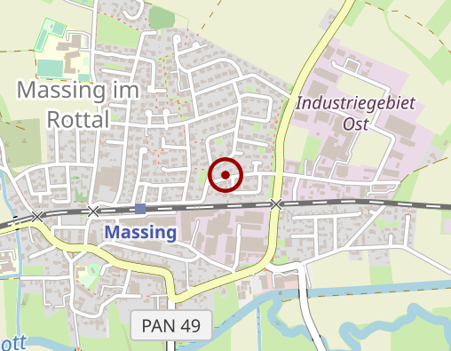 Karte: Senioren-Zentrum Massing