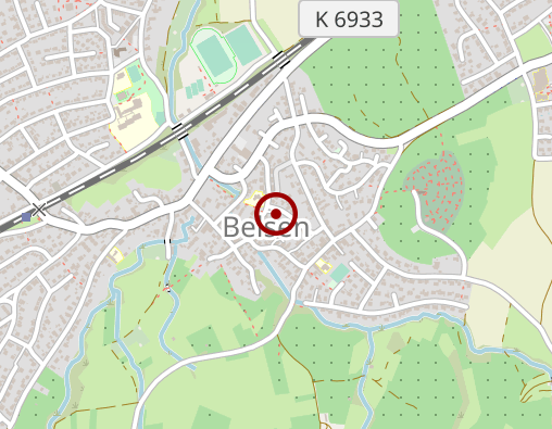 Karte: Betreuungsgruppe Belsen (Mössingen)