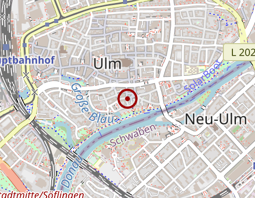 Karte: Physiopraxis am Rathaus Angelika Ströbele-Layer