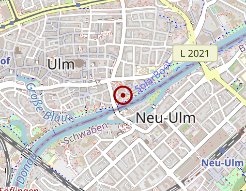 Karte: Mühlhäuser-Oschwald Christa Praxis für Krankengymnastik