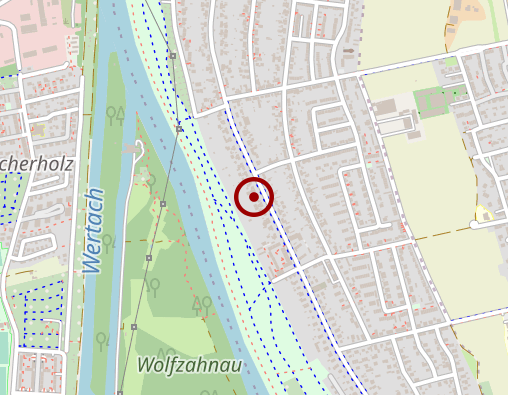 Karte: Betreuungsgruppe Firnhaberau