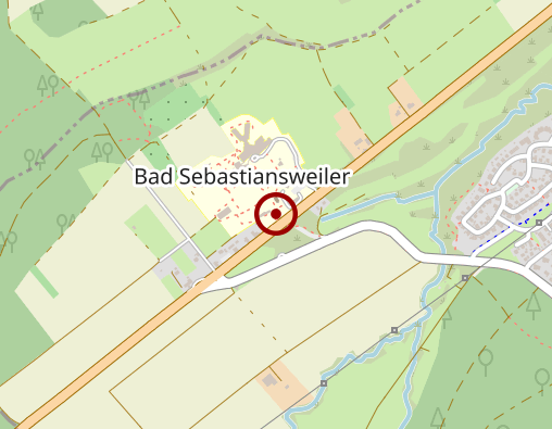 Karte: Bad Sebastiansweiler GmbH Mobiler Pflegedienst