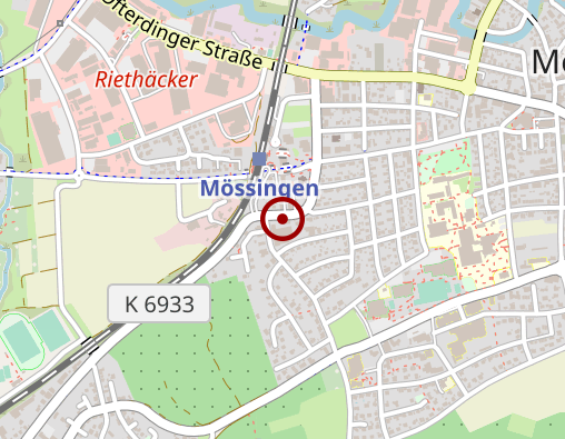 Karte: Müller Achim REHAMED für Krankengymnastik u. Massage