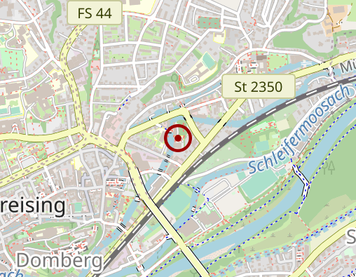 Karte: Sozialdienst der Arbeiterwohlfahrt Freising e.V